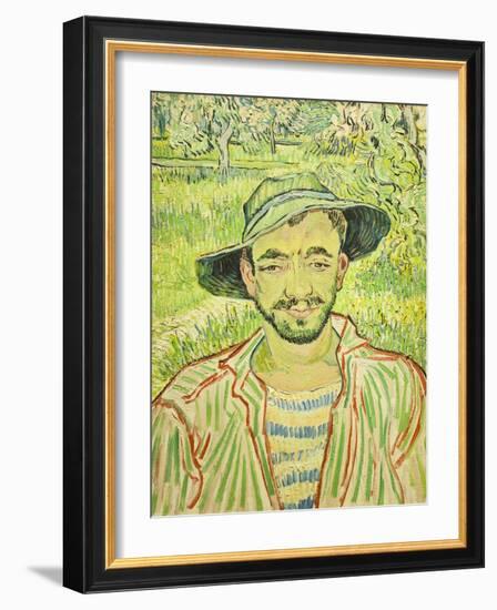 The Gardener, or Young Peasant, 1889-Vincent van Gogh-Framed Giclee Print