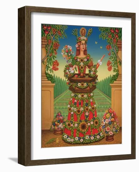 The Gardener's Wife, 2005-Frances Broomfield-Framed Giclee Print