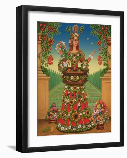 The Gardener's Wife, 2005-Frances Broomfield-Framed Giclee Print