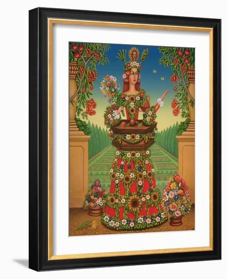 The Gardener's Wife, 2005-Frances Broomfield-Framed Giclee Print