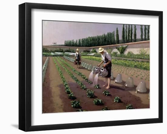 The Gardeners-Gustave Caillebotte-Framed Giclee Print