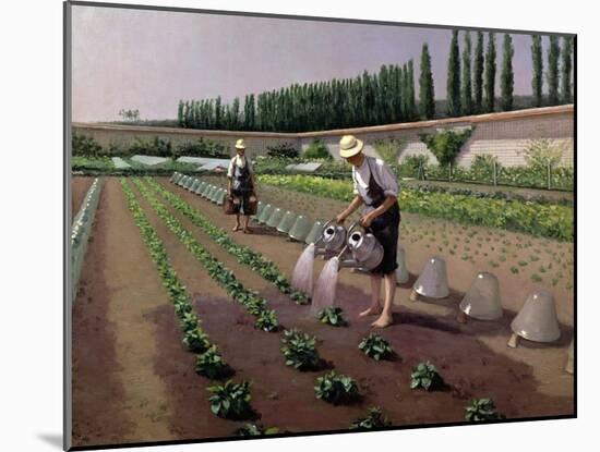 The Gardeners-Gustave Caillebotte-Mounted Giclee Print