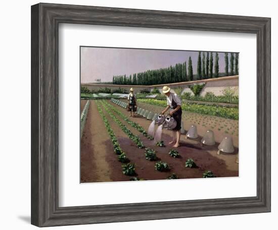 The Gardeners-Gustave Caillebotte-Framed Giclee Print