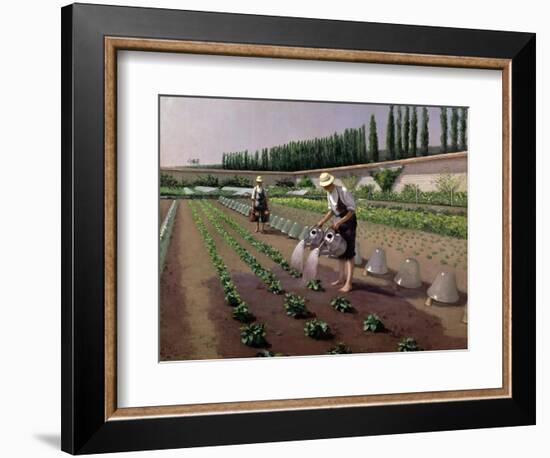 The Gardeners-Gustave Caillebotte-Framed Giclee Print