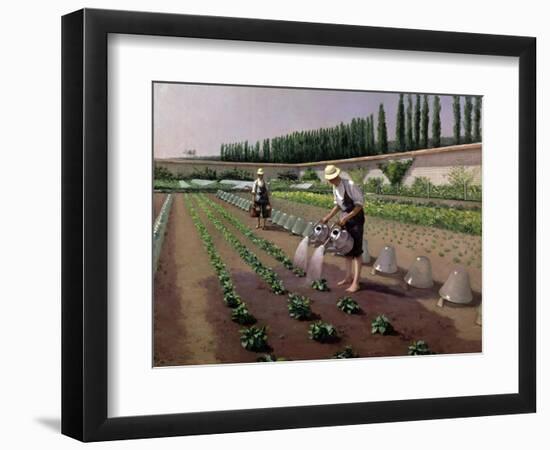 The Gardeners-Gustave Caillebotte-Framed Giclee Print