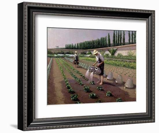 The Gardeners-Gustave Caillebotte-Framed Giclee Print