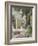 The Gardens at the Sorolla Family House, 1920-Joaquin Sorolla y Bastida-Framed Giclee Print