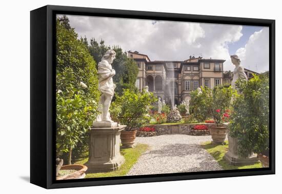 The Gardens of Palazzo Pfanner in Lucca Which Date Back to the 17th Century-Julian Elliott-Framed Premier Image Canvas