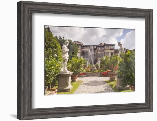 The Gardens of Palazzo Pfanner in Lucca Which Date Back to the 17th Century-Julian Elliott-Framed Photographic Print