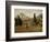 The Gardens of Villa D'Este, 1843-Jean-Baptiste-Camille Corot-Framed Giclee Print