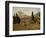 The Gardens of Villa D'Este, 1843-Jean-Baptiste-Camille Corot-Framed Giclee Print