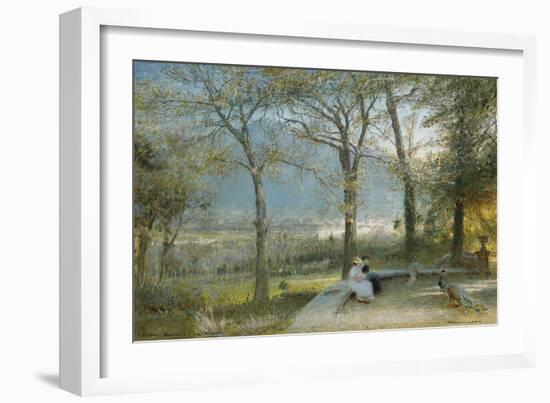 The Gardens, Pallanza, Lago Maggiore-Albert Goodwin-Framed Giclee Print