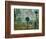 The Gare Saint Lazare (Le Signa)-Claude Monet-Framed Giclee Print