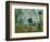 The Gare Saint Lazare (Le Signa)-Claude Monet-Framed Giclee Print