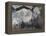 The Gare St-Lazare. 1877-Claude Monet-Framed Premier Image Canvas