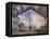 The Gare St-Claude Monet-Framed Stretched Canvas