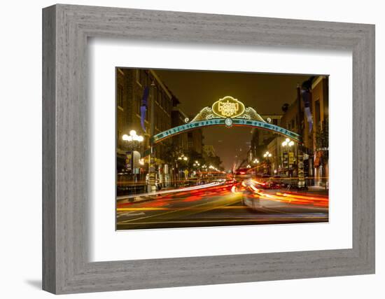 The Gaslamp Quarter in Downtown San Diego, Ca-Andrew Shoemaker-Framed Photographic Print