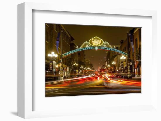 The Gaslamp Quarter in Downtown San Diego, Ca-Andrew Shoemaker-Framed Photographic Print