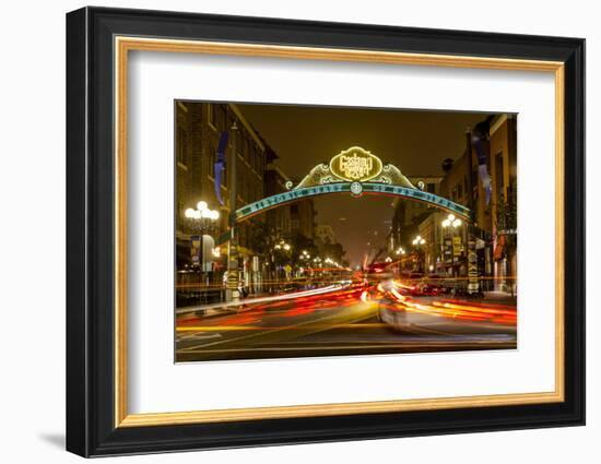 The Gaslamp Quarter in Downtown San Diego, Ca-Andrew Shoemaker-Framed Photographic Print