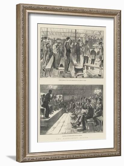 The Gasworkers' Strike-William Douglas Almond-Framed Giclee Print