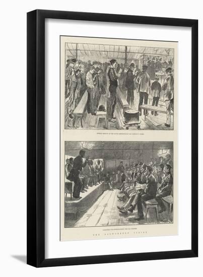 The Gasworkers' Strike-William Douglas Almond-Framed Giclee Print