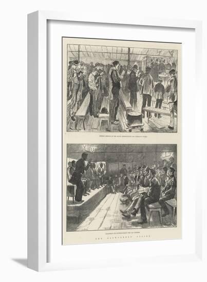 The Gasworkers' Strike-William Douglas Almond-Framed Giclee Print