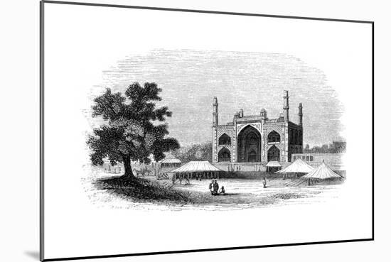The Gate of Akber's Mausoleum, India, 1847-Robinson-Mounted Giclee Print