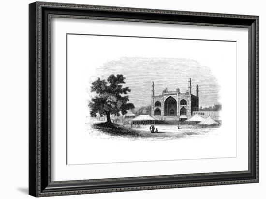 The Gate of Akber's Mausoleum, India, 1847-Robinson-Framed Giclee Print