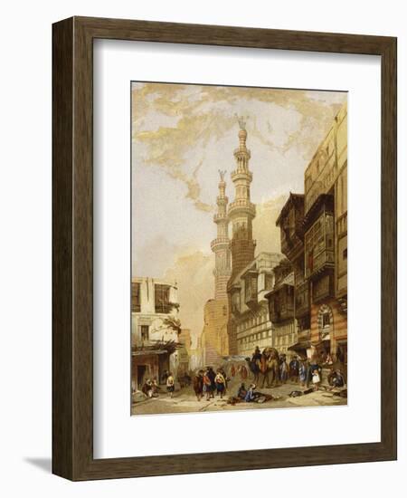 The Gate of Cairo-David Roberts-Framed Giclee Print