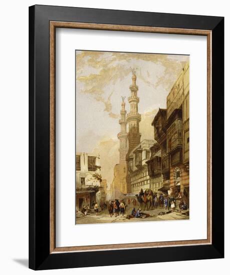 The Gate of Cairo-David Roberts-Framed Giclee Print