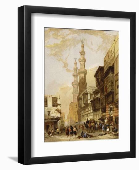 The Gate of Cairo-David Roberts-Framed Giclee Print