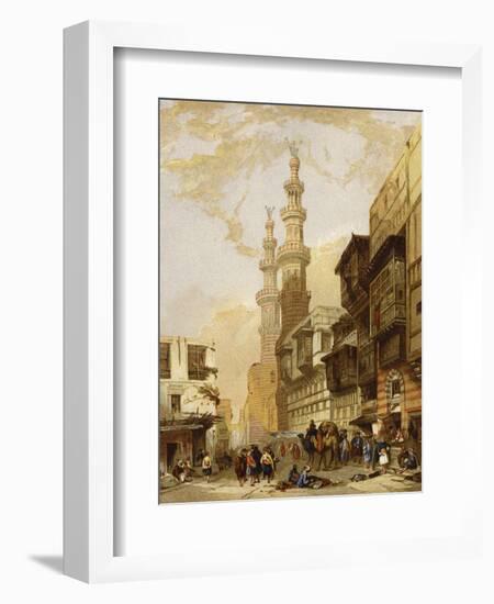 The Gate of Cairo-David Roberts-Framed Giclee Print