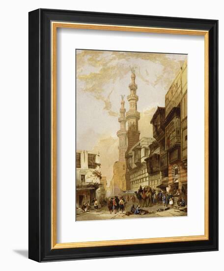 The Gate of Cairo-David Roberts-Framed Giclee Print