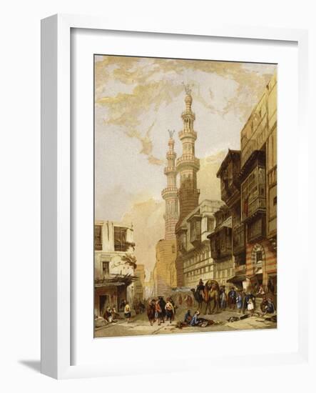 The Gate of Cairo-David Roberts-Framed Giclee Print