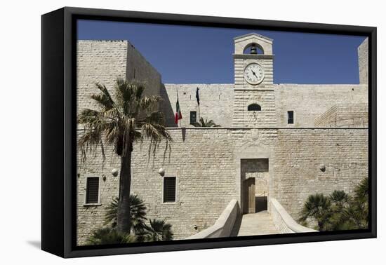 The Gate of Castello Svevi, the 13th Century Castle Built for King Frederick Ii-Stuart Forster-Framed Premier Image Canvas