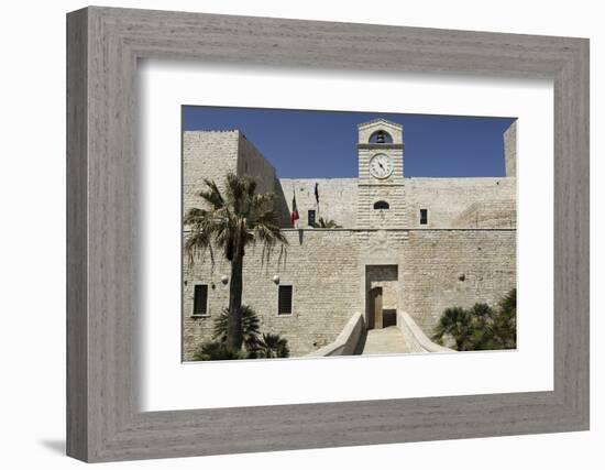 The Gate of Castello Svevi, the 13th Century Castle Built for King Frederick Ii-Stuart Forster-Framed Photographic Print