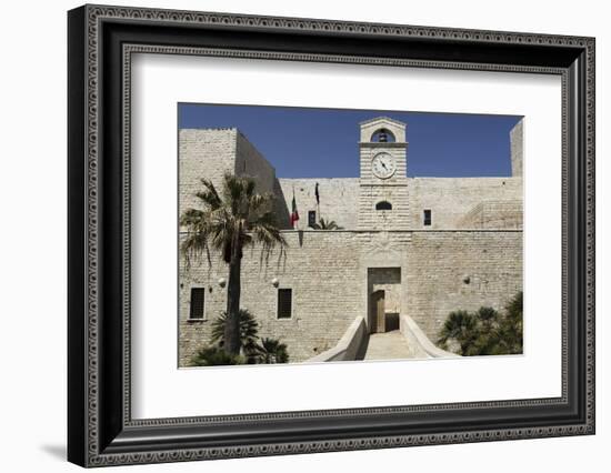 The Gate of Castello Svevi, the 13th Century Castle Built for King Frederick Ii-Stuart Forster-Framed Photographic Print