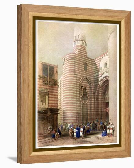 The Gate of El Metwalli, Cairo, Egypt, C1829-David Roberts-Framed Premier Image Canvas