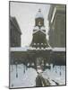 The Gate of Honour under Snow, 1924 (Oil on Canvas)-William Nicholson-Mounted Giclee Print