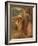 The Gate of Memory, 1864 (Coloured Chalks on Paper)-Dante Gabriel Rossetti-Framed Giclee Print