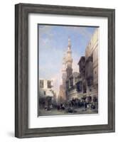 The Gate of Metawalea, 1843-David Roberts-Framed Giclee Print