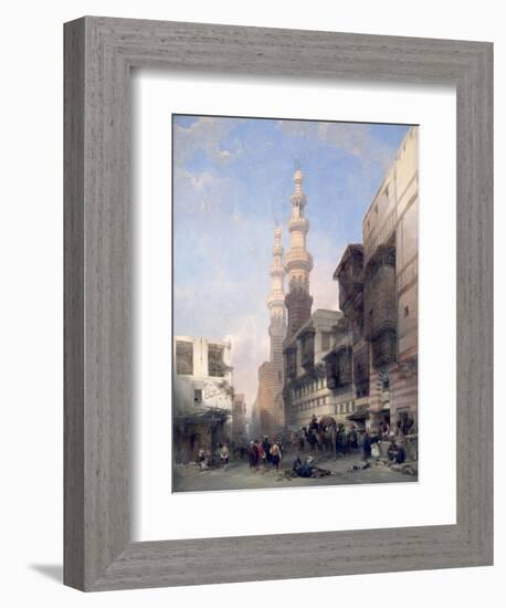 The Gate of Metawalea, 1843-David Roberts-Framed Giclee Print