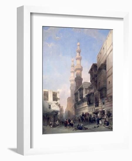 The Gate of Metawalea, 1843-David Roberts-Framed Giclee Print