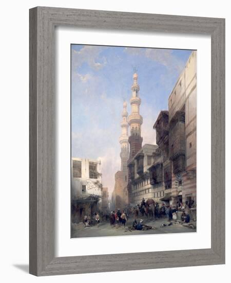 The Gate of Metawalea, 1843-David Roberts-Framed Giclee Print