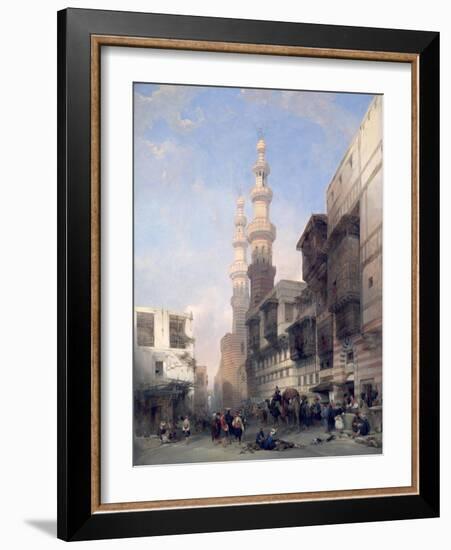 The Gate of Metawalea, 1843-David Roberts-Framed Giclee Print