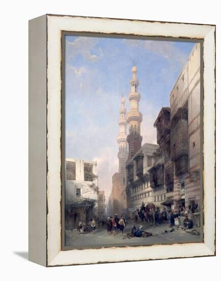 The Gate of Metawalea, 1843-David Roberts-Framed Premier Image Canvas