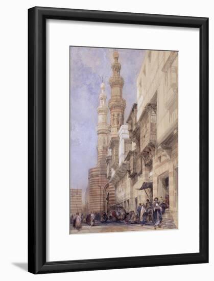 The Gate of Metwaley, Cairo, 1838-David Roberts-Framed Giclee Print