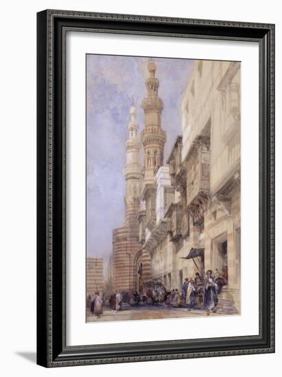 The Gate of Metwaley, Cairo-David Roberts-Framed Giclee Print