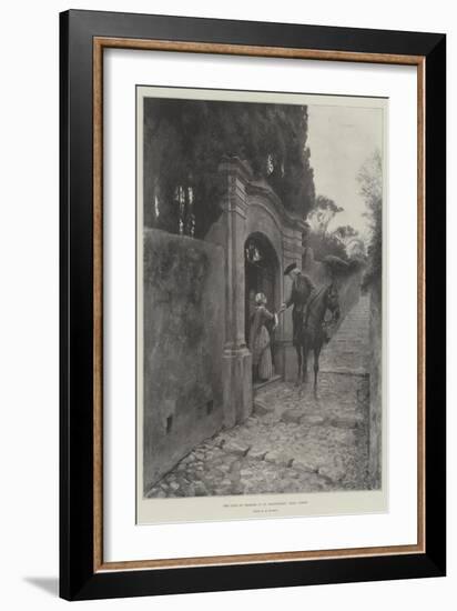 The Gate of Promise at St Barthelemy, Near Cimiez-Amedee Forestier-Framed Giclee Print