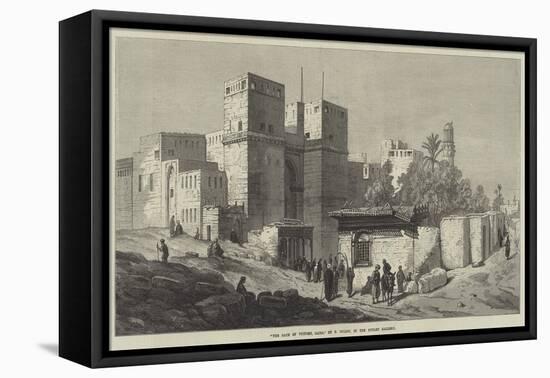 The Gate of Victory, Cairo, in the Dudley Gallery-Frank Dillon-Framed Premier Image Canvas